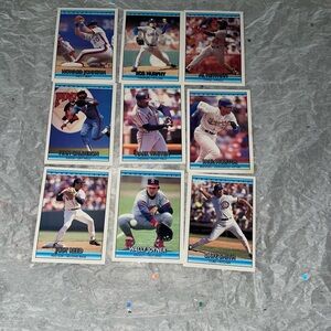 Baseball Trading Card Set 1️⃣9️⃣9️⃣1️⃣ LEAF DONRUSS⚾️